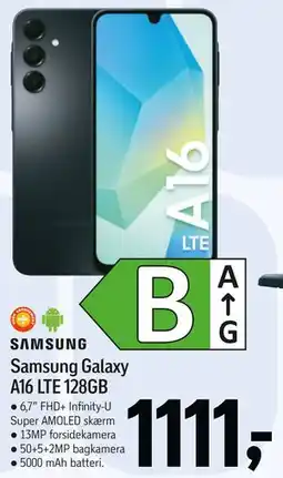 Føtex Samsung Galaxy A16 LTE 128GB tilbud