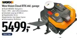 Føtex Worx Vision Cloud RTK inkl. garage tilbud