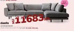 Daells Bolighus LAZY SOFA MED OPEN END tilbud