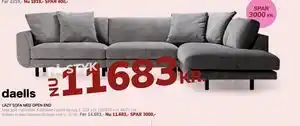 LAZY SOFA MED OPEN END