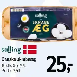 Føtex salling Danske skrabeæg tilbud