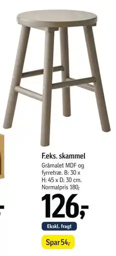 Føtex skammel tilbud