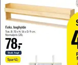Føtex boghylde tilbud