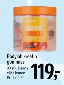 Føtex Bodylab kreatin gummies tilbud
