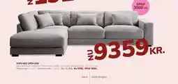 Daells Bolighus SOFA MED OPEN END tilbud