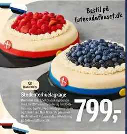 Føtex Studenterhuelagkage tilbud