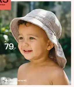 Føtex Bøllehat med skygge til baby tilbud