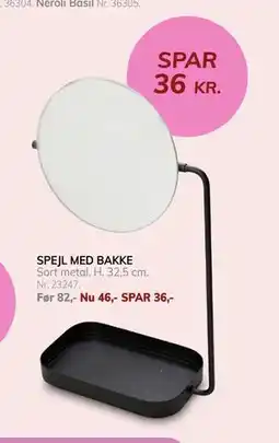 Daells Bolighus SPEJL MED BAKKE tilbud