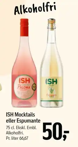Føtex ISH Mocktails eller Espumante tilbud