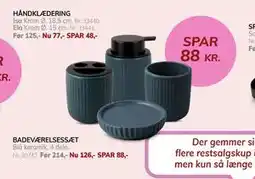 Daells Bolighus BADEVÆRELSESSÆT tilbud