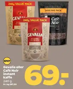 Netto Gevalia eller Café Noir instant kaffe tilbud