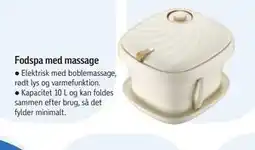 Føtex Fodspa med massage tilbud