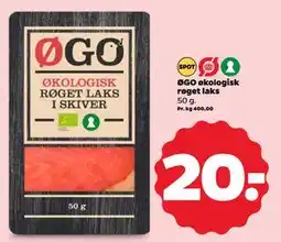 Netto ØGO økologisk røget laks tilbud