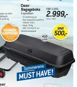 Thansen Bagageboks tilbud