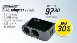 Thansen 2-i-1 adapter tilbud
