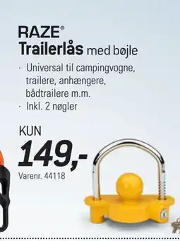 Thansen Trailerlås tilbud