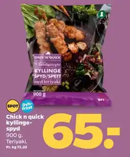 Netto Chick n quick kyllingespyd tilbud