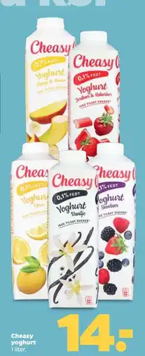 Netto Cheasy yoghurt tilbud