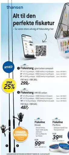 Thansen Fiskestang tilbud