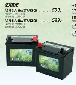 Thansen AGM SLA, HAVETRAKTOR tilbud
