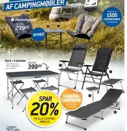 Thansen SPAR 20% PÅ ALLE CAMPINGMØBLER tilbud