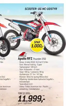 Thansen Apollo RFZ tilbud