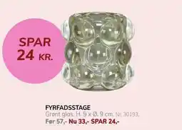 Daells Bolighus FYRFADSSTAGE tilbud