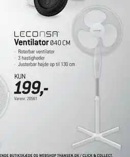 Thansen Ventilator tilbud