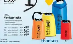 Thansen Vandtæt taske tilbud