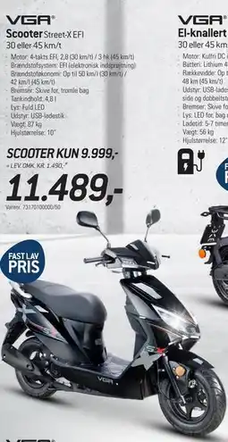 Thansen Scooter tilbud