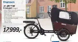 Thansen El-ladcykel tilbud