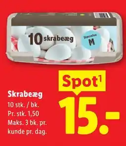 Lidl Skrabeæg tilbud