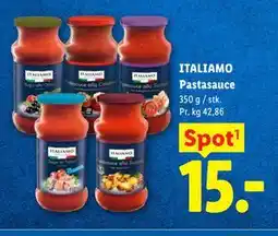 Lidl ITALIAMO Pastasauce tilbud