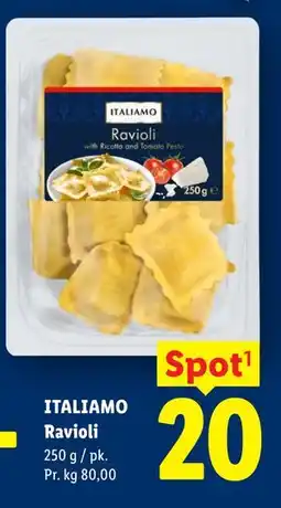 Lidl ITALIAMO Ravioli tilbud
