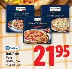 Lidl ITALIAMO Pizza tilbud