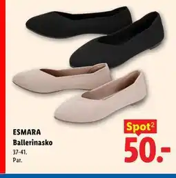 Lidl ESMARA Ballerinasko tilbud