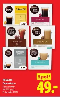 Lidl NESCAFE Dolce Gusto tilbud