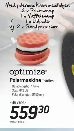 Thansen Polermaskine tilbud