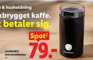 Lidl SILVERCREST Elektrisk kaffekværn tilbud