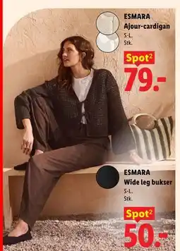 Lidl ESMARA Ajour-cardigan tilbud