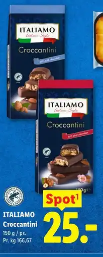 Lidl ITALIAMO Croccantini tilbud