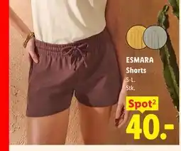Lidl ESMARA Shorts tilbud