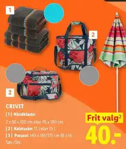 Lidl CRIVIT Køletaske tilbud