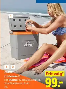 Lidl CRIVIT Køleboks tilbud