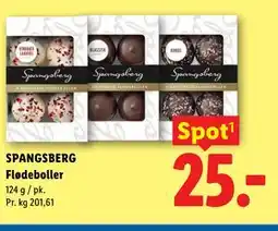 Lidl SPANGSBERG Flødeboller tilbud