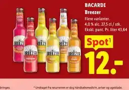 Lidl BACARDI Breezer tilbud