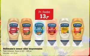 Hellmann's sauce eller mayonnaise