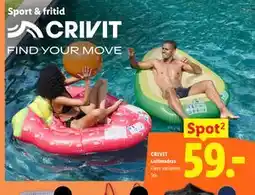 Lidl CRIVIT Luftmadras tilbud