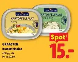 Lidl GRAASTEN Kartoffelsalat tilbud