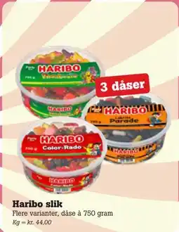 Poetzsch Padborg Haribo slik tilbud